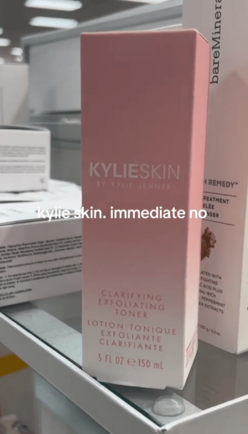 kylie skin cleanser